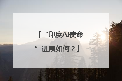 “印度AI使命”进展如何？