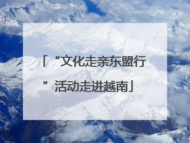 “文化走亲东盟行”活动走进越南
