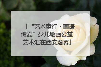 “艺术童行・画语传爱”少儿绘画公益艺术汇在西安落幕