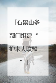 石景山多部门组建“护未大联盟”