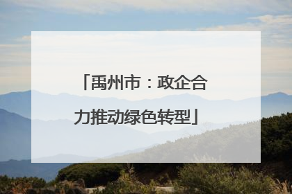 禹州市：政企合力推动绿色转型
