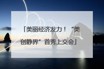 美丽经济发力！“美创静界”首秀上交会