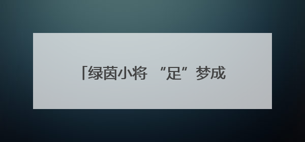 绿茵小将 “足”梦成长！榕江“园超”开赛