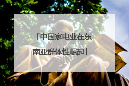 中国家电业在东南亚群体性崛起
