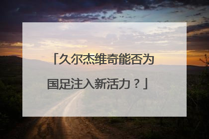 久尔杰维奇能否为国足注入新活力？