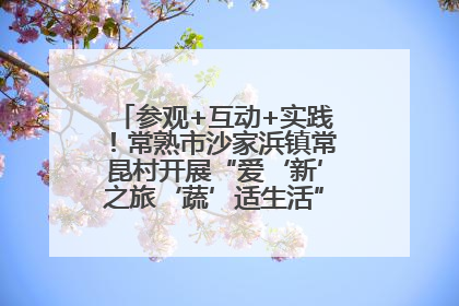 参观+互动+实践！常熟市沙家浜镇常昆村开展“爱‘新’之旅‘蔬’适生活”参观学习活动