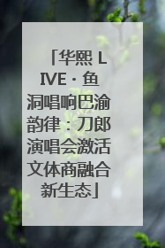 华熙 LIVE・鱼洞唱响巴渝韵律：刀郎演唱会激活文体商融合新生态