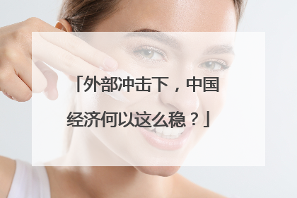 外部冲击下，中国经济何以这么稳？