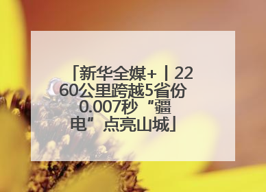 新华全媒+丨2260公里跨越5省份 0.007秒“疆电”点亮山城