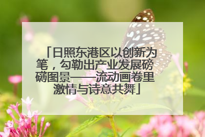 日照东港区以创新为笔，勾勒出产业发展磅礴图景——流动画卷里 激情与诗意共舞