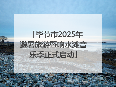 毕节市2025年避暑旅游暨响水滩音乐季正式启动