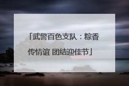 武警百色支队：粽香传情谊 团结迎佳节