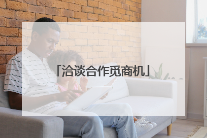 洽谈合作觅商机