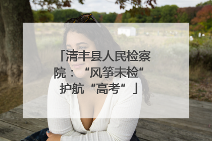 清丰县人民检察院：“风筝未检”护航“高考”