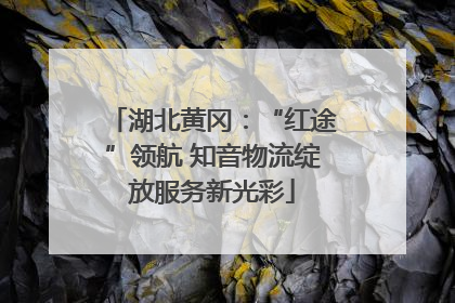 湖北黄冈：“红途”领航 知音物流绽放服务新光彩