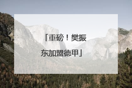 重磅！樊振东加盟德甲