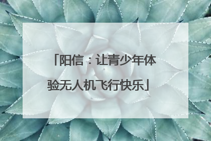 阳信：让青少年体验无人机飞行快乐