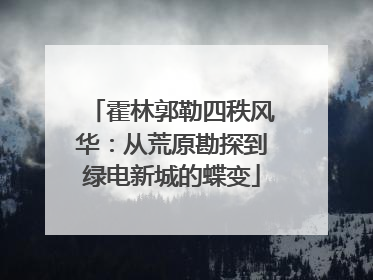 霍林郭勒四秩风华：从荒原勘探到绿电新城的蝶变
