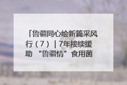 鲁疆同心绘新篇采风行（7）｜7年接续援助 “鲁疆情”食用菌从1.0走向4.0