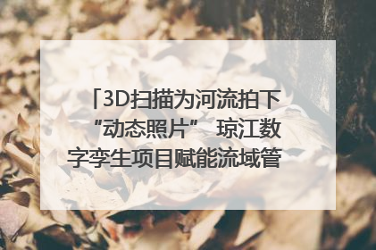 3D扫描为河流拍下“动态照片” 琼江数字孪生项目赋能流域管理｜新闻发布最前线