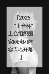 2025“上合杯”上合组织国家网球团体赛青岛开幕