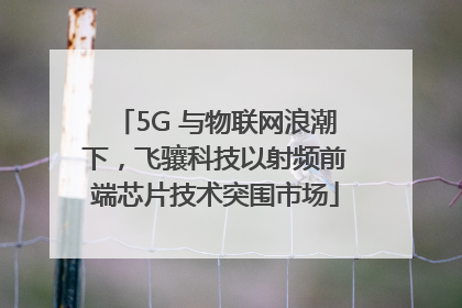 5G 与物联网浪潮下，飞骧科技以射频前端芯片技术突围市场
