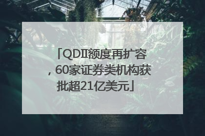 QDII额度再扩容，60家证券类机构获批超21亿美元